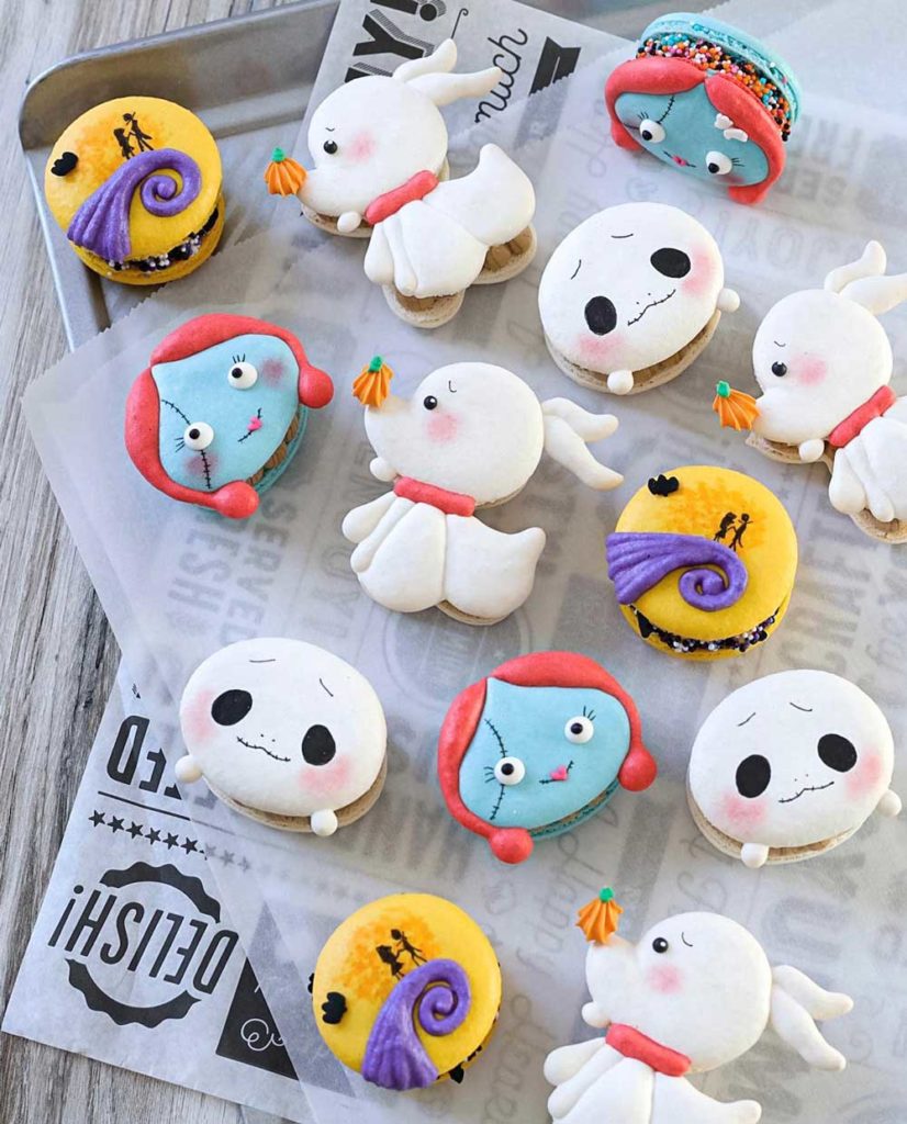 Nightmare-Before-Christmas-Macarons