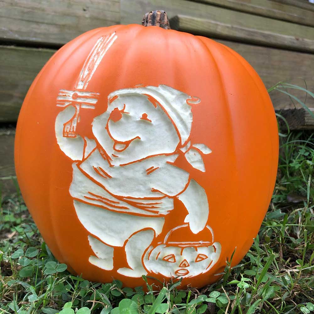 Pirate Pooh Pumpkin Carving