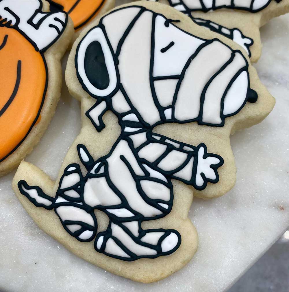 Snoopy Mummy Cookies