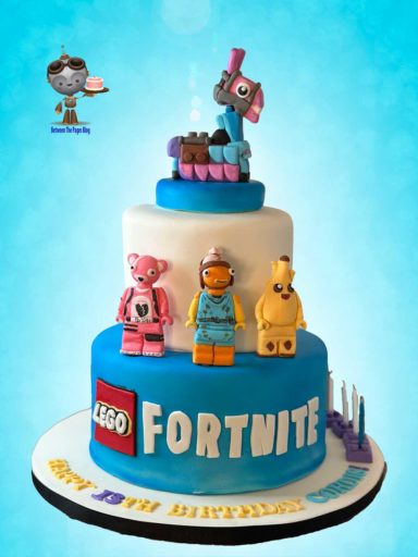 LEGO-Fortnite-Cake