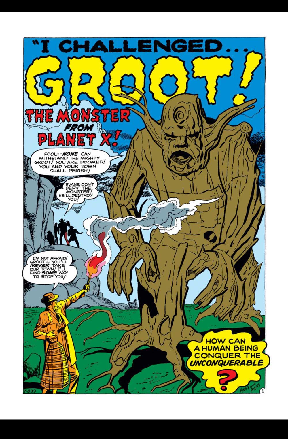 First appearance of Groot