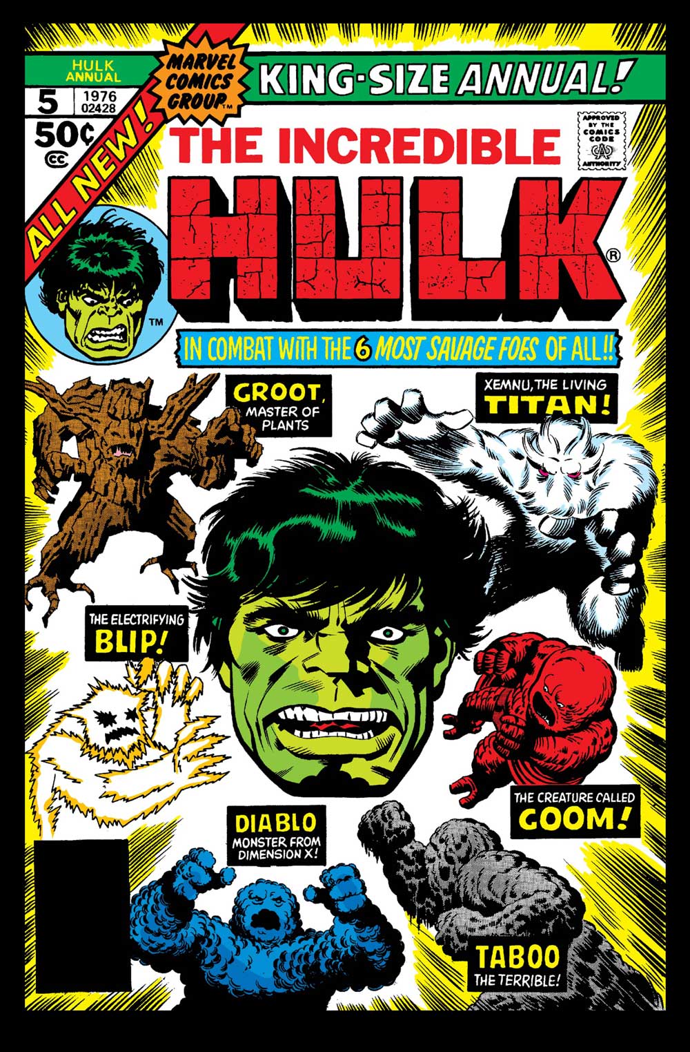 Incredible Hulk King-Size Annual #5