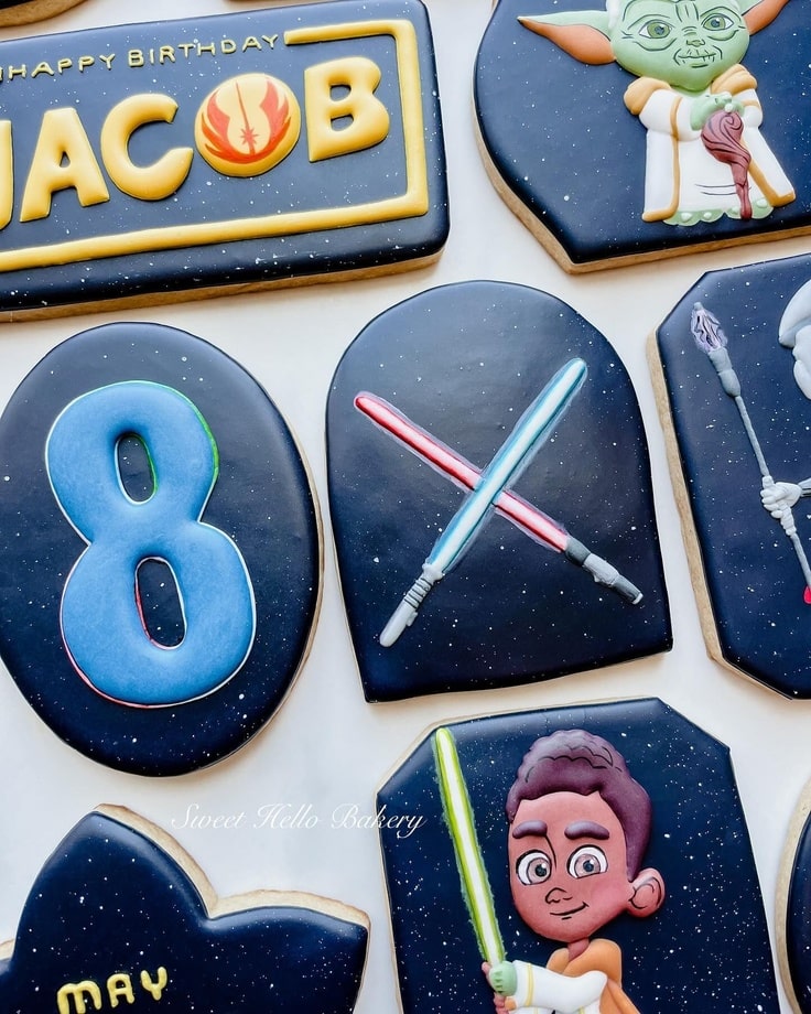 Lightsaber Duel Cookie