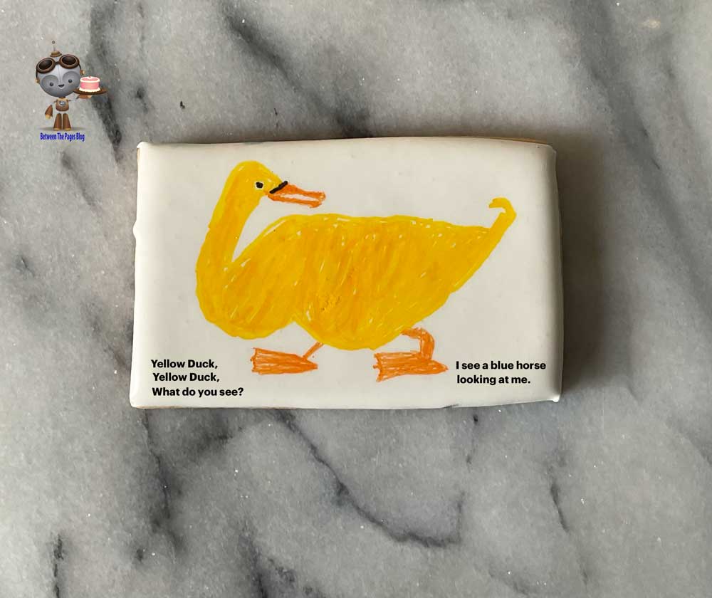 Eric Carle Yellow Duck cookie