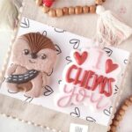 Chewbacca Valentine's Day Cookies