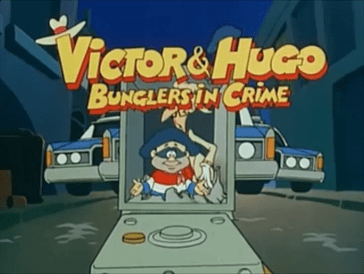 Victor & Hugo Bunglers in Crime title card