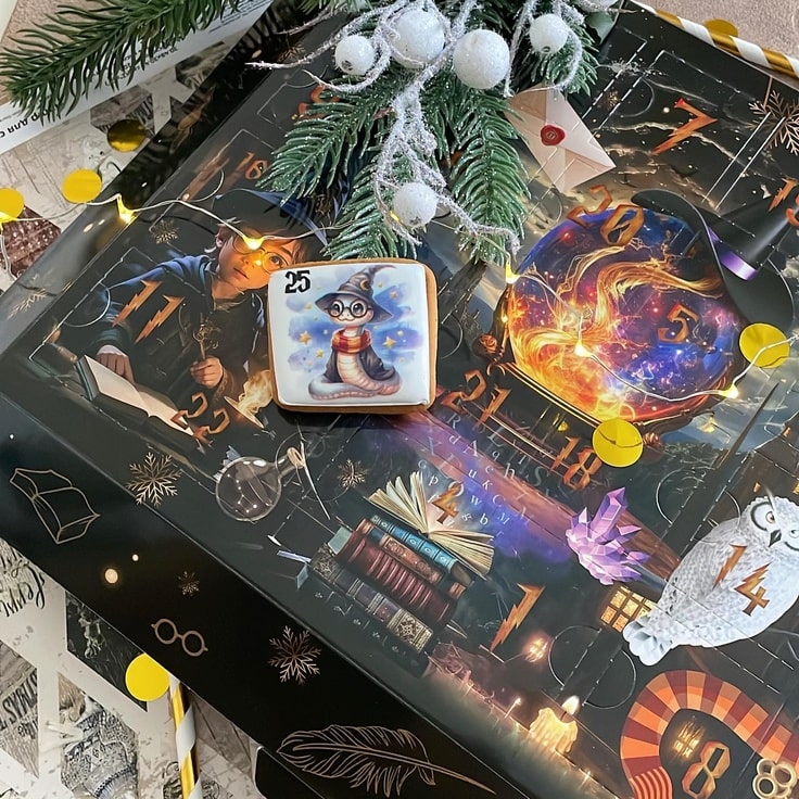 Harry Potter Cookie Advent Calendar Decorative Box