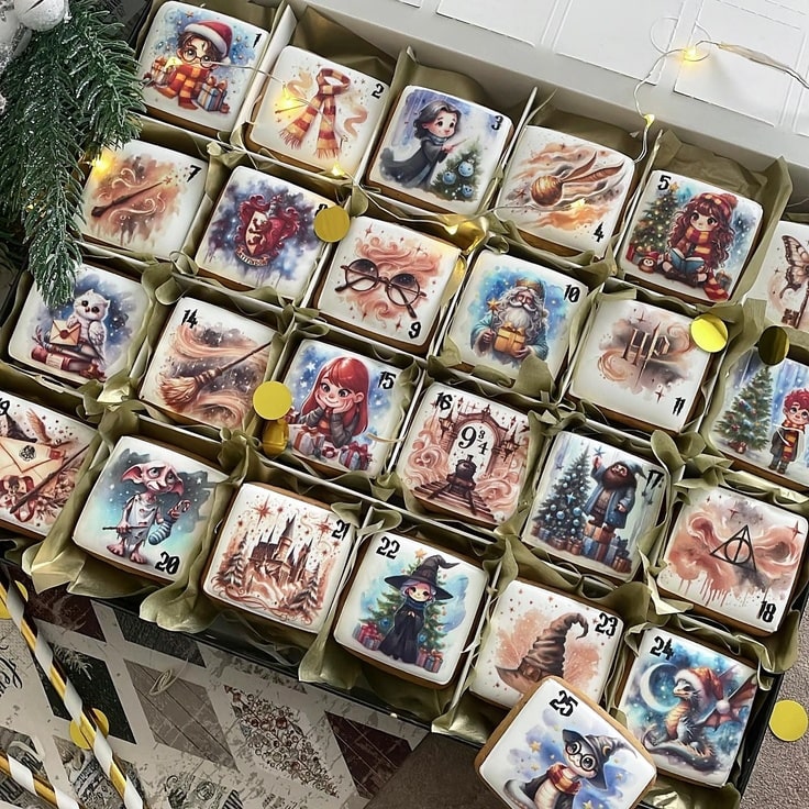 Harry Potter Cookie Advent Calendar