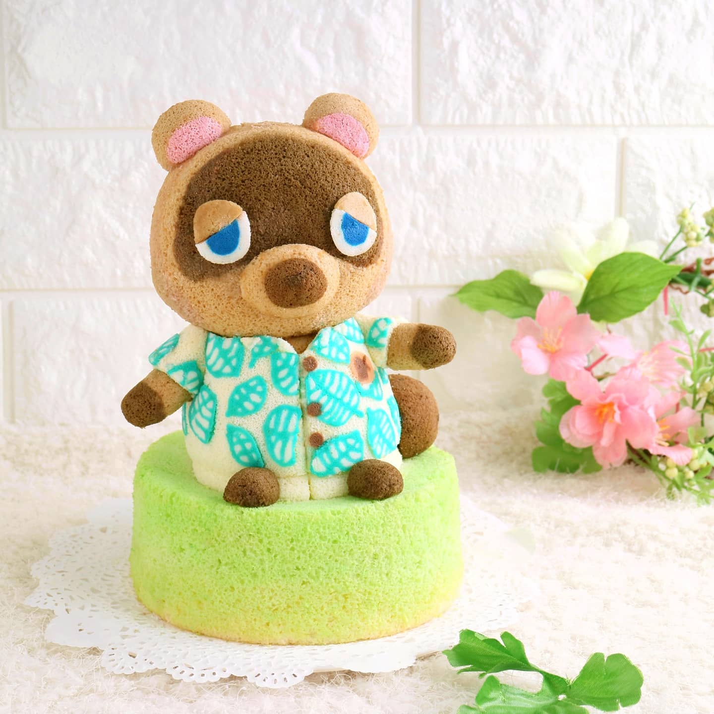Tom Nook Chiffon Cake
