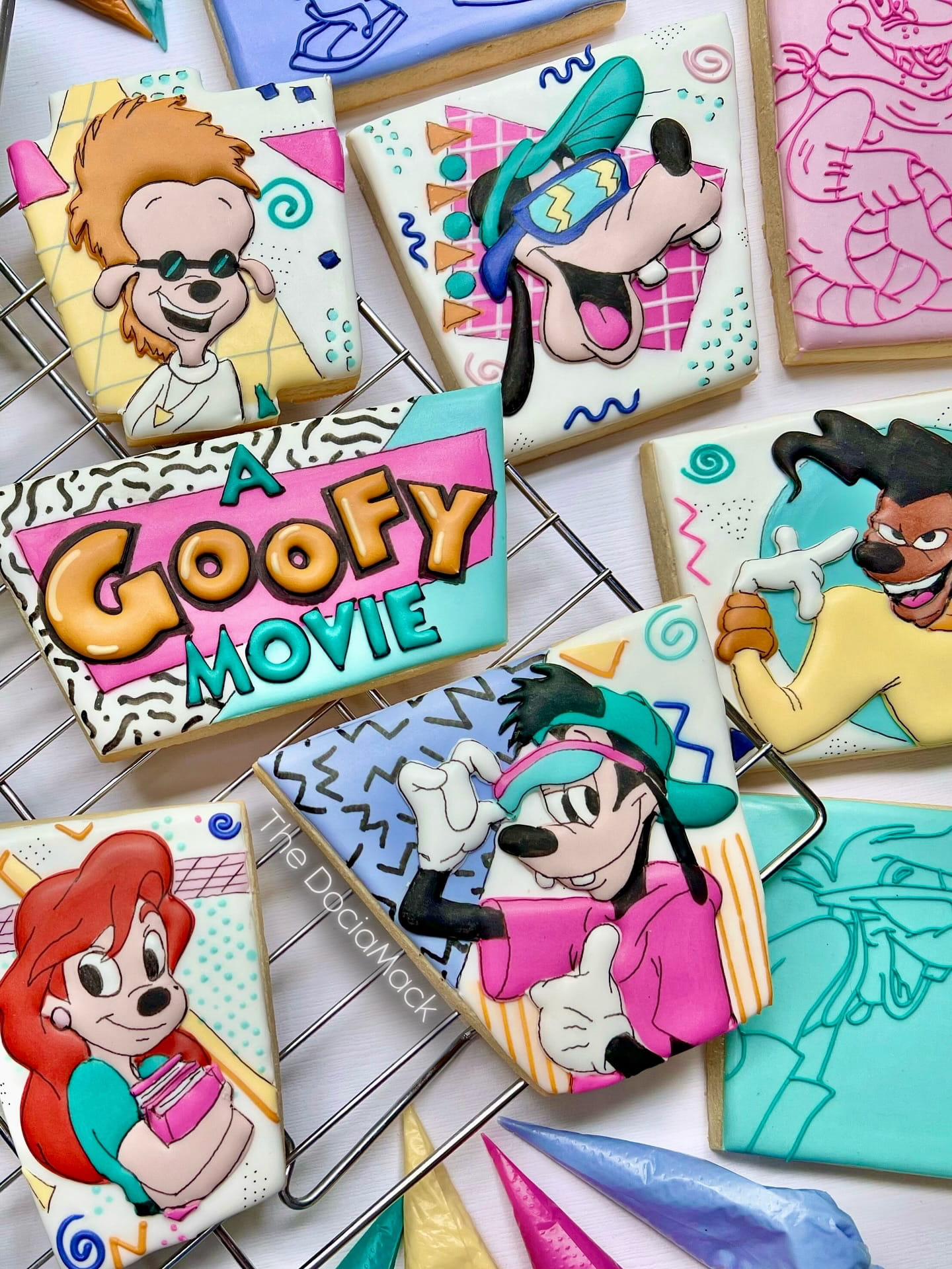 A Goofy Movie Cookies