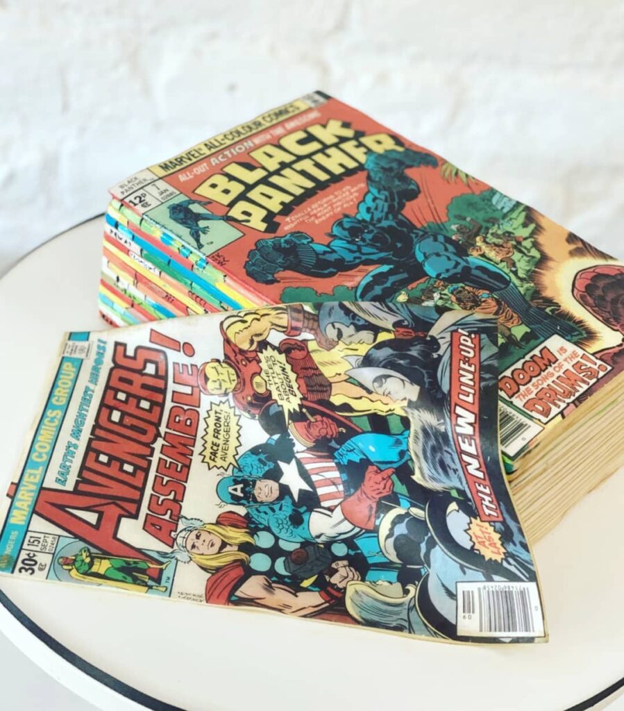 Bronze Age Marvel Comic Books Cake