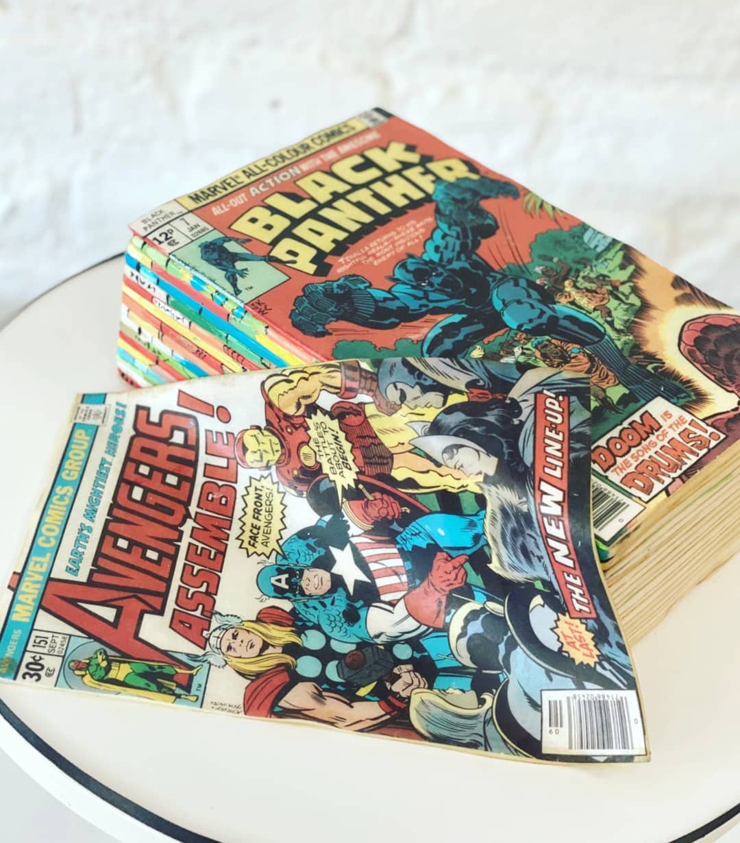 Bronze Age Marvel Comic Books Cake