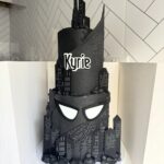 Spider-Man Noir Cake
