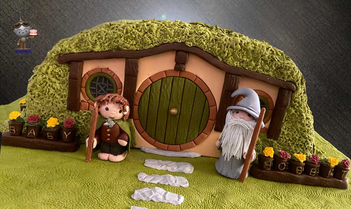 Bag End Cake