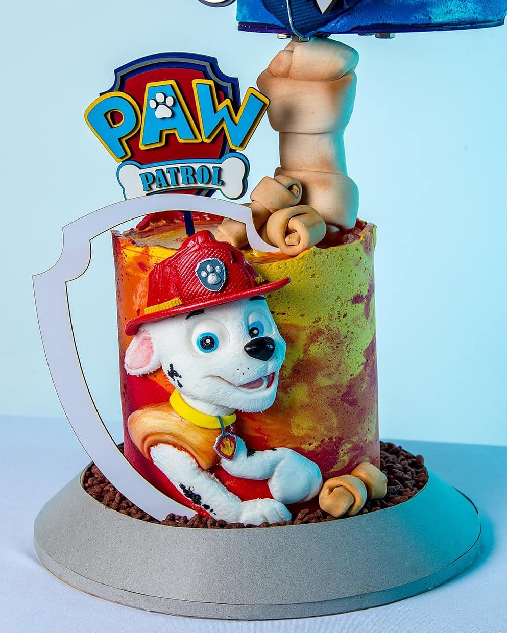 Bottom Cake Tier with Marshall